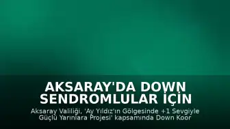 Aksaray'da Down Sendromlular İçin Koordinasyon Merkezi Kuruluyor, Asayiş Verileri Açıklandı