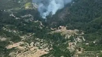 Antalya Kaş'taki Orman Yangını Kontrol Altına Alındı