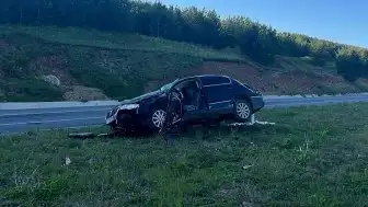 Ardahan'da Trafik Kazası: Otomobil Devrildi, Sürücü Hayatını Kaybetti