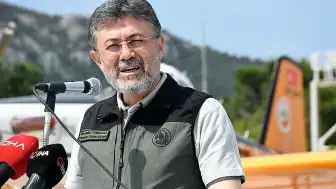 Bakan Yumaklı: Orman Yangınlarıyla Mücadelede Hava Aracı Kapasitesi Artırıldı