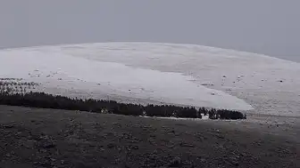 Doğu Anadolu'nun Yüksek Kesimlerinde Haziran Ayında Kar Yağışı Görüldü