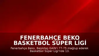 Fenerbahçe Beko Basketbol Süper Ligi Şampiyonluk Kupasını Kaldırdı