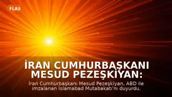 İran Cumhurbaşkanı Mesud Pezeşkiyan: "Barış karşılıklı saygıyla olur"
