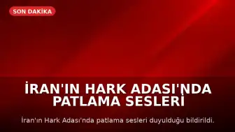 İran'ın Hark Adası'nda Patlama Sesleri Duyuldu