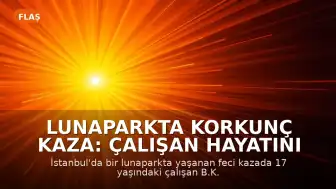 Lunaparkta Korkunç Kaza: Çalışan Hayatını Kaybetti, Görüntüler Ortaya Çıktı