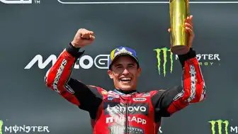 MotoGP Çekya Grand Prix'sinde Marc Marquez Galibiyete Ulaştı