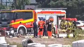 Polonya'da Küçük Uçak Düştü: 2 Kişi Hayatını Kaybetti