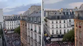 PSG'nin Şampiyonlar Ligi Zaferi Sonrası Paris Sokaklarında Olaylar Çıktı