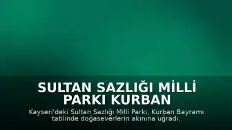 Sultan Sazlığı Milli Parkı Kurban Bayramı'nda Yoğun İlgi Gördü