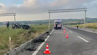 Tekirdağ'da Trafik Kazası: 10 Yaralı