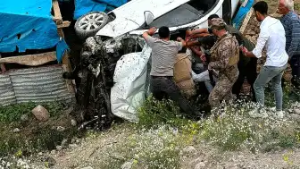 Tuzluca-Iğdır Karayolu'nda Trafik Kazası: 2 Yaralı