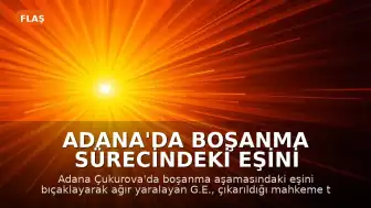 Adana'da Boşanma Sürecindeki Eşini Bıçaklayarak Ağır Yaralayan Şahıs Tutuklandı