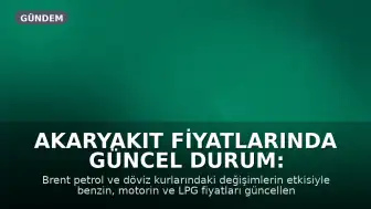 Akaryakıt Fiyatlarında Güncel Durum: İstanbul, Ankara ve İzmir'de Benzin, Motorin ve LPG Fiyatları