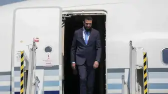 Ankara'ya Ziyaret: Suriye Cumhurbaşkanı Ahmed Şara Esenboğa Havalimanı'na İndi