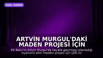 Artvin Murgul'daki Maden Projesi İçin Kritik Süreç: Eti Bakır'ın Yeni Yatırımı Gündemde