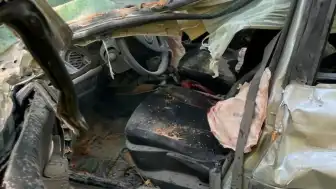 Aydın Germencik'te Otomobilin Ağaca Çarpması Sonucu Bir Ölü ve Bir Yaralı