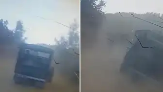 Aydın'da Orman Yangını Bölgesine Giden Cip Uçuruma Yuvarlandı: 1 Yaralı