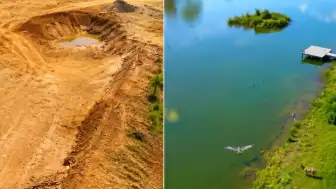 Balık Yetiştiriciliği İçin Kurulan Gölet Doğal Yaşam Alanına Dönüştü