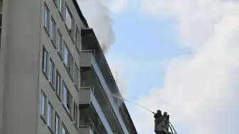 Belçika'da 10 Katlı Binada Yangın: Çok Sayıda Can Kaybı ve Yaralı Var
