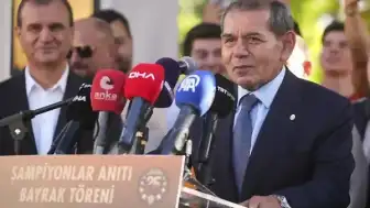 Büyükçekmece Şampiyonlar Anıtı'nda Galatasaray Kutlaması: Dursun Özbek: 'Anamızın ak sütü gibi helal bir şampiyonluk'