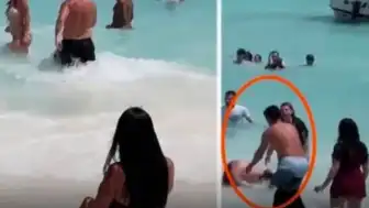 Dominik Cumhuriyeti Saona Adası'nda Kadına Yönelik Şiddet Olayı