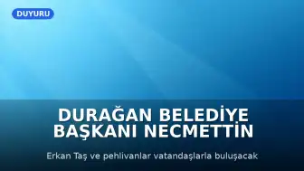 Durağan Belediye Başkanı Necmettin Ermiş: "İlçemizin yetiştirdiği değerli pehlivanlarımızın başarıları hepimizin gururudur"