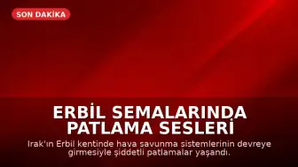 Erbil Semalarında Patlama Sesleri Duyuldu: 3 Kamikaze İHA Düşürüldü