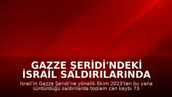 Gazze Şeridi'ndeki İsrail Saldırılarında Can Kaybı 73 Bin 74'e Yükseldi