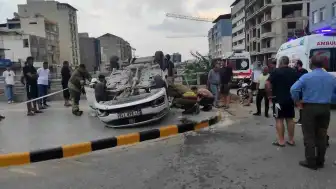 İskenderun'da Otomobilin Takla Atması Sonucu 2 Kişi Yaşamını Yitirdi
