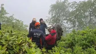 Kaçkar Dağları'nda Mahsur Kalan 3 Rus Turist Kurtarıldı