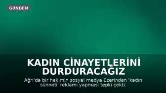 Kadın Cinayetlerini Durduracağız Platformu Genel Temsilcisi Dr. Gülsüm Kav: "Böylesine kritik bir konuda herhangi bir denetim olmadan reklam yapılabilmesi şaşırtıcı"