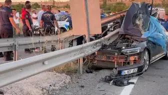 Kayseri'de Düğün Konvoyunda Kaza: 1 Ölü, 3 Yaralı