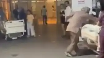 Kocaeli Başiskele'de Hastane Yoğun Bakım Ünitesinde Yangın Çıktı