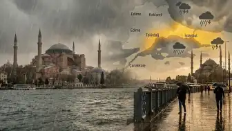 Meteoroloji Genel Müdürlüğü'nden 5 İl İçin Sarı Kodlu Uyarı: İstanbul ve Trakya'da Sağanak Bekleniyor