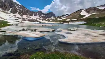 Munzur Dağları'ndaki Buzul Gölleri Doğa Turizminin Yeni Merkezi Oldu