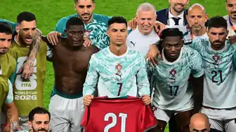 Portekiz'in Hırvatistan galibiyeti sonrası Cristiano Ronaldo'dan duygusal mesaj: "Jota'nın ışığı bizi aydınlatıyor"