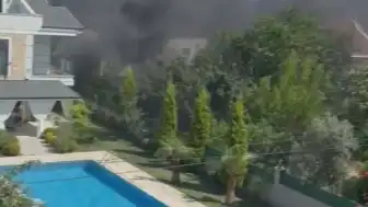 Silivri Gümüşyaka Mahallesi'nde Villada Yangın Çıktı