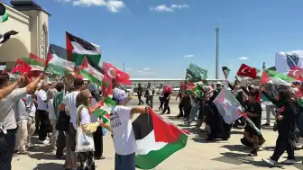 Srebrenitsa'dan Hareket Eden 'Filistin Konvoyu' Türkiye'ye Giriş Yaptı