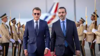 Suriye Ziyareti: Fransa Cumhurbaşkanı Emmanuel Macron Şam'a Geldi