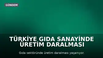 Türkiye Gıda Sanayinde Üretim Daralması ve Maliyet Baskısı
