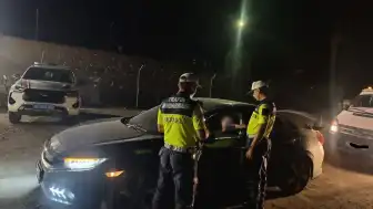 Diyadin'de Kapsamlı Yol Denetimi: 4.418 Araç ve 6.050 Kişi Kontrol Edildi