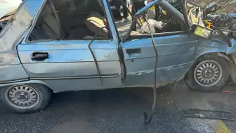 Savur'da Trafik Kazası: Otomobil Sürücüsü Ağır Yaralandı