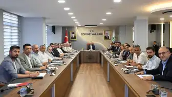 Vali Sezer Başkanlığında Edirne Turizm Tanıtım Toplantısı Gerçekleştirildi
