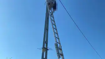Elektrik Direğinde Akıma Kapılan Kişi Hayatını Kaybetti