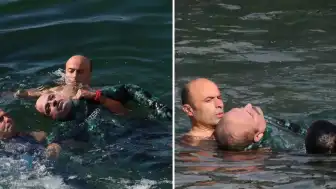 Kız Kulesi Açıklarında Dalgıç Y.K. Son Anda Kurtarıldı