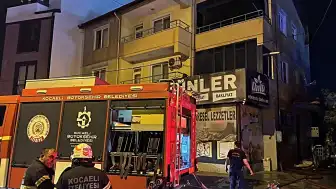 Kocaeli'de Yangın: 1 Kişi Yaralandı