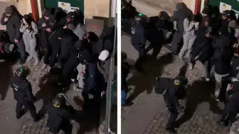 Fransa'da Polis Müdahalesi Görüntülendi: Gençlere Copla Vurulduğu Anlar Kaydedildi