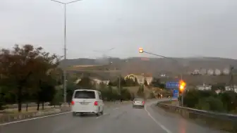 Malatya Darende'de Sağanak Ulaşımı Olumsuz Etkiledi