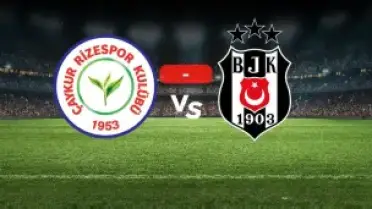 Rizespor Beşiktaş Maçı Skor: 0-0 Devam Ediyor