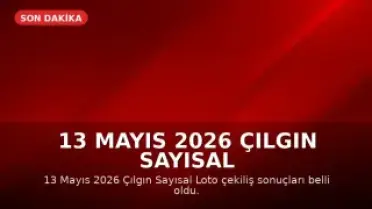 13 Mayıs 2026 Çılgın Sayısal Loto Sonuçları Açıklandı